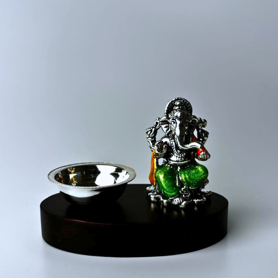 Colored Ganesh Dhoop Stand