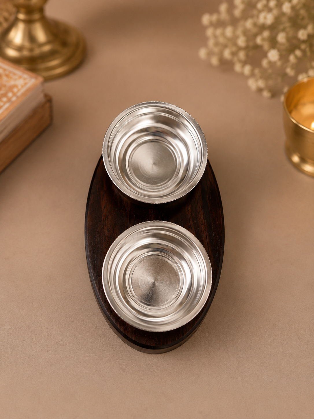 Holder Cups Oval Set
