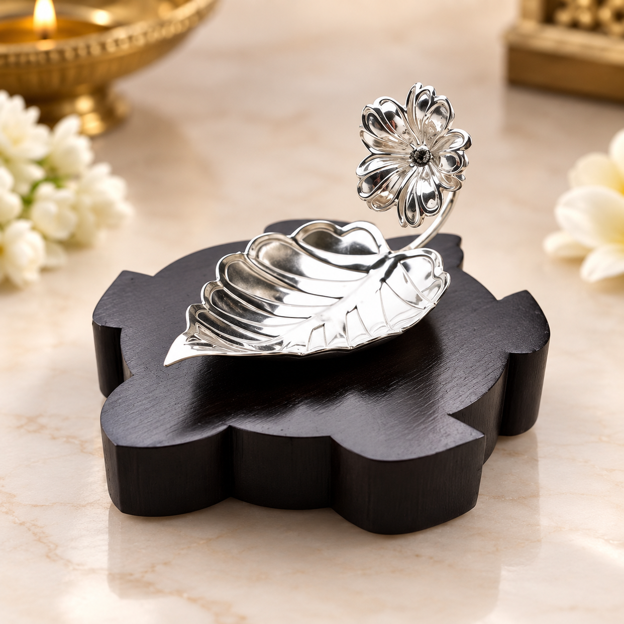 Tortoise Leaf Deepam