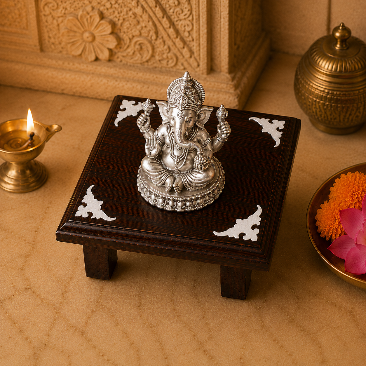 Deva Peetam (3 x 3 Inches)