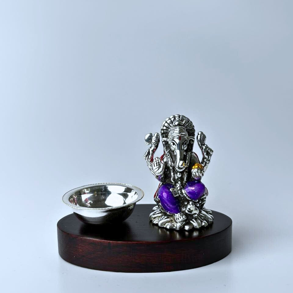 Colored Ganesh Dhoop Stand