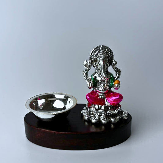 Colored Ganesh Dhoop Stand