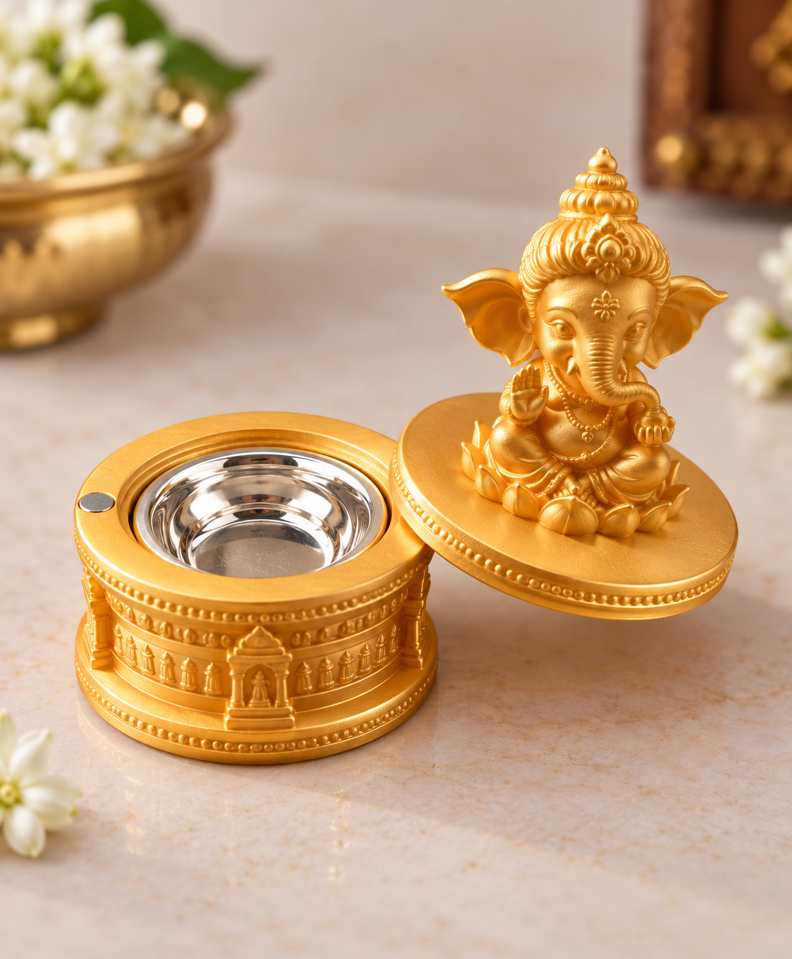 Ganesh kumkum Box